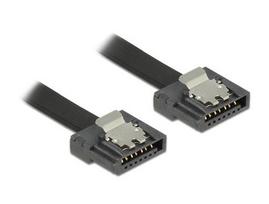 Delock SATA Cable SATA III - SATA St/St 0.50m FLEXI black