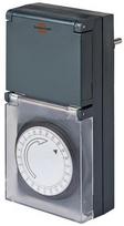 Brennenstuhl Mechanical Time Switch MZ 44 IP44 grey