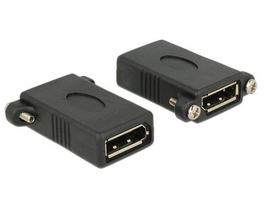 Delock DisplayPort Adapter DP - DP Bu/Bu black