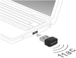 Delock WL-USB Antenna 2.0 2dBi Nano Dongle 2.4+5 GHz