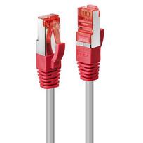 Lindy Cat6 CrossOver S/FTP grey/red 7.50m
