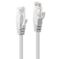 Lindy White Cat6 U/UTP patch cable, 15m