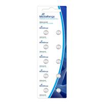 MediaRange Alkaline/LR 41 Button Cell Battery Blister 1.5V 10-Pack