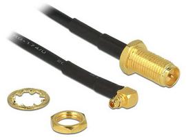 Delock HF Adapter RP-SMA for installation - MMCX 90° 320mm