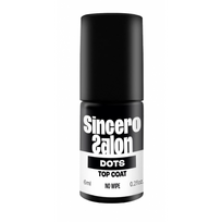 Top Coat No Wipe Dots Gelinio nagų lako viršutinis sluoksnis 6ml