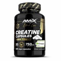 Black Line Creatine Creapure® Maisto papildas 120 kapsulių