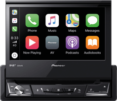 AVH-Z7200DAB, black, 1 DIN, CD, DVD, MOSFET, AAC, FLAC, MP3, WAV, WMA, JPEG