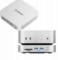 Dokavimo stotis Orico MiniLink 9w1 su M.2 SSD kietojo disko skyriumi - silver | 6942227173256 | 6942227173256