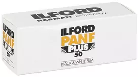 Fotojuosta Ilford Pan F Plus 120