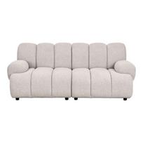 Modulinė sofa, Taza, 190x95x77 cm, smėlio