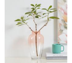 Eglo 421357 - Stiklinė vaza KENYASI 27x15,5 cm rožinė