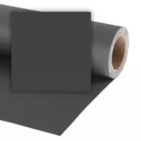 Fotografijos fonas - Colorama juodas kartonas 3,55 m x 30 m