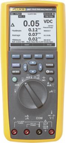 Fluke 287. Breite: 102 mm, Tiefe: 60 mm, Höhe: 222 mm. Akku-/Batterietyp: AA (3947796)