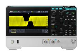 Osciloskopas, HD, 2 kanalų, 12bitų, 80Mhz, 1.25 GSa/s, 100 Mpts, 500.000 wfms/s, 7" lietimui jautrus ekranas, UNI-T
