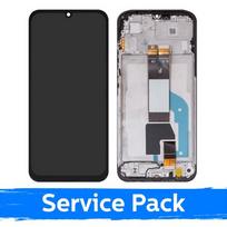 LCD ekranas skirtas Xiaomi Redmi 15C 4G / Poco C85 (ES versija) juodas su rėmeliu (Service Pack)