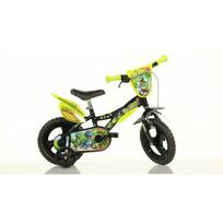 Vaikiškas dviratis Dino Bikes 12" žalias/juodas