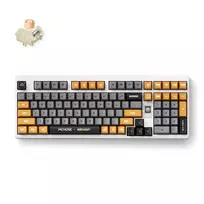 MCHOSE x Unbox Therapy UT98 Wireless Belaidė Žaidimų Klaviatūra | Retro Therapy, Kailh Icy Creamsicle