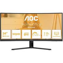 AOC CU34B3E 34IN VA CURVED TECHNOLO 21:9 3440X1440 4MS 3500:1 CU34B3E
