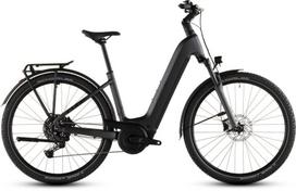 Elektrinis dviratis Cube Nuride Hybrid Performance 600 Easy Entry slabgrey'n'black 2026-50 cm