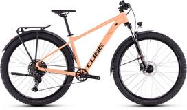 Kalnų dviratis Cube Aim Race Allroad 29" 2025 oranžinis/juodas