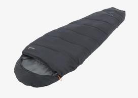 Miegmaišis Easy Camp Raven Mummy 240223, 215x76x50 cm, juodas