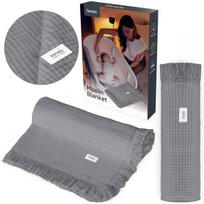 Muslino pledas Lionelo Muslin Blanket Dove Grey, Grey Dove