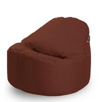 Sėdmaišis Qubo Cuddly 80 Kakavos POP FIT dirbtinė oda, modernus