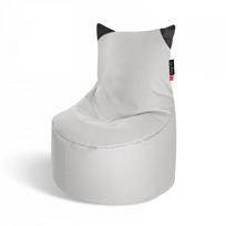 Sėdmaišis Qubo Munchkin Silver POP FIT minkštas audinys, vaikiškas dizainas