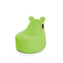 Sėdmaišis Qubo Teddy Apple POP FIT šviesiai žalias, vaikams, palaikantis
