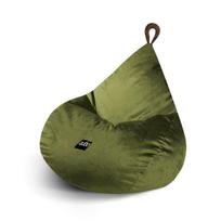 Sėdmaišis Qubo Tiny Drop Olivine FRESH FIT Ergonomiškas + minkštas Lengvai valomas audinys + lengvas