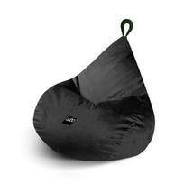 Sėdmaišis Qubo Tiny Drop Onyx – kompaktiškas, modernus, minkštas