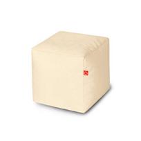 Sėdmaišis kubas Qubo Cube 25 Coconut POP FIT kompaktiška stilinga sėdėjimo vieta