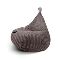 Vaikiška sėdmaišio kėdė Qubo Tiny Drop Track FEEL FIT ergonomiško dizaino, lengvai valomas dirbtinės odos