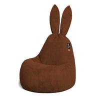 Vaikiškas sėdmaišis Qubo Baby Rabbit cinamoninės praktiškos rudos spalvos