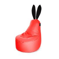 Vaikiškas sėdmaišis Qubo „Mommy Rabbit Strawberry POP FIT“ iš praktiškos dirbtinės odos