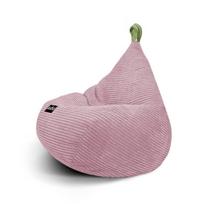Vaikų sėdmaišis Qubo Tiny Drop Art Deco FEEL FIT rožinė dirbtinė oda