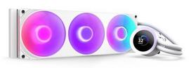 NZXT water cooling Kraken Plus 360 RGB LCD white