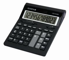 Olympia  Calculator LCD-612 SD                    black