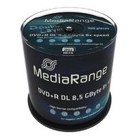 MediaRange DVD+R 8.5GB 100pcs 8x Double Layer