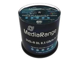 MediaRange DVD+R 8.5GB 100pcs 8x Double Layer fully printable