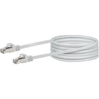 Schwaiger CAT 6 Ethernet cable S/FTP 1Gbps 10m White