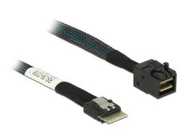 Delock SAS Cable Slim SAS- Mini SAS HD St/St 0.50m
