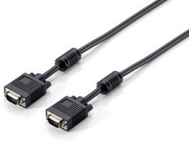 Equip VGA Cable 1280x 960/60Hz Ferrite St/St 8.00m black Polyester Bag