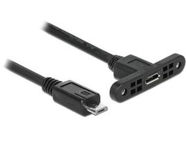Delock USB Cable 2.0 Micro B - Micro-B Bus/Socket Installation 0