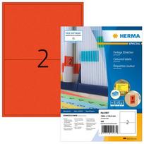 Herma Labels A4 red 199.6x143.5mm Paper matte 1400 pieces.