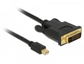 Delock Mini DP 1.1 to DVI (24+1) St/St 3.0m black