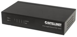 Intellinet PoE+ Switch 5-Port Gigabit Ethernet 60W Desktop