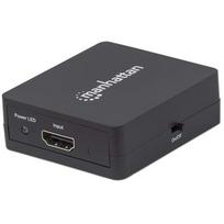 Manhattan 1080p 2-Port HDMI Splitter with Power over USB, Black