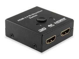 Equip HDMI 2.0 Switch 1-In/2-Out bidirectional. 4K/60Hz 18Gbps