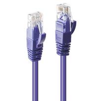 Lindy Patch cable Cat6 U/UTP purple 5.00m